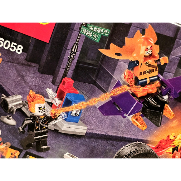 SPIDERMAN GHOST RIDER TEAM UP Marvel Super Heroes LEGO Set #76058 RETIRED Sealed - Picture 8 of 15